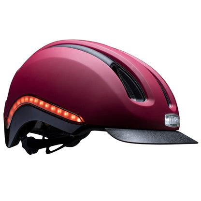 Nutcase, VIO, Bike Helmet with LED Lights and MIPS Protection for Road Cycling and Commuting by NR Outlet