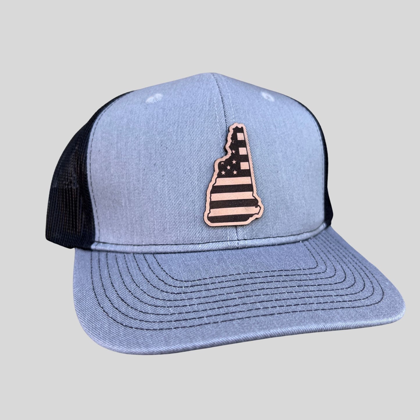 New Hampshire Flag Hat by 208 Tees