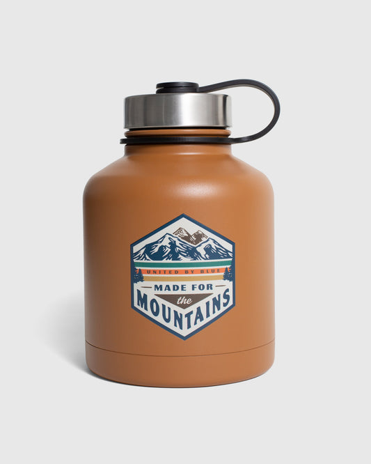 Made For The Mountains 32 oz. Insulated Steel Growler by United By Blue