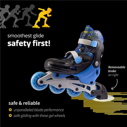 Adjustable Inline Skates by New Bounce