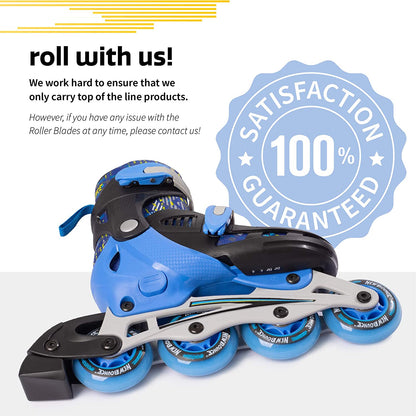 Adjustable Inline Skates by New Bounce