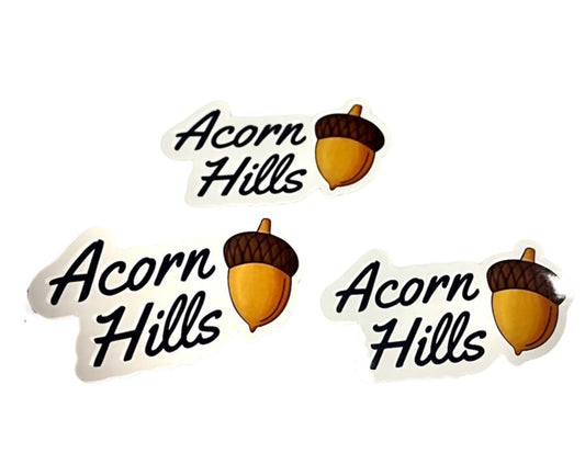 Logo Sticker (Pack of 3) by Acorn Hills