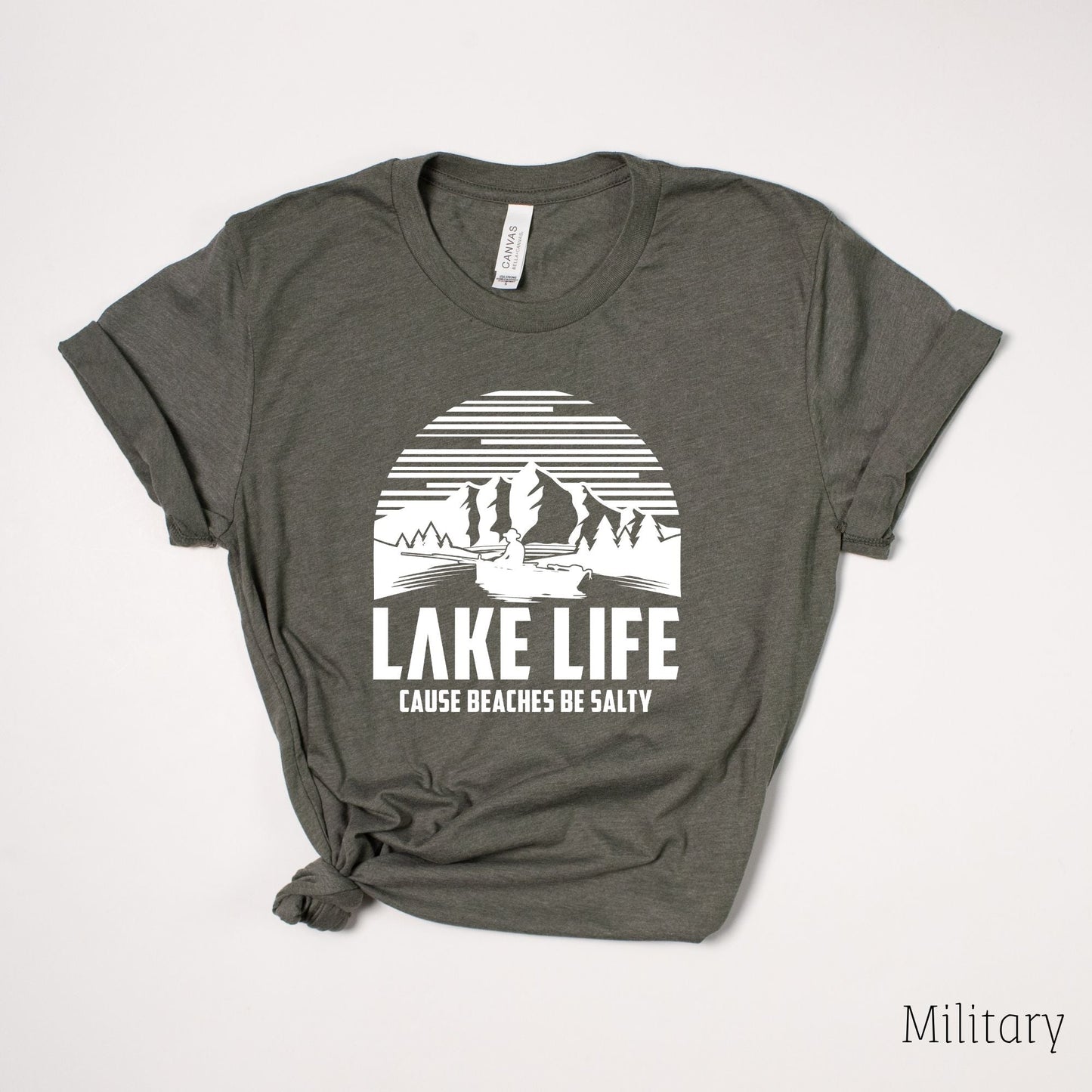 Lake Life T Shirt for Women *UNISEX FIT* by 208 Tees