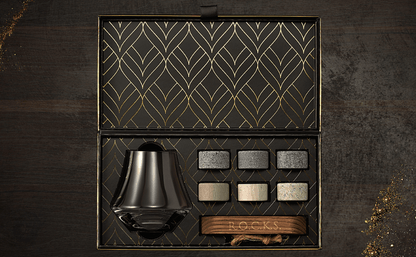 The Connoisseur's Set - Nosing Glass Edition by R.O.C.K.S. Whiskey Chilling Stones