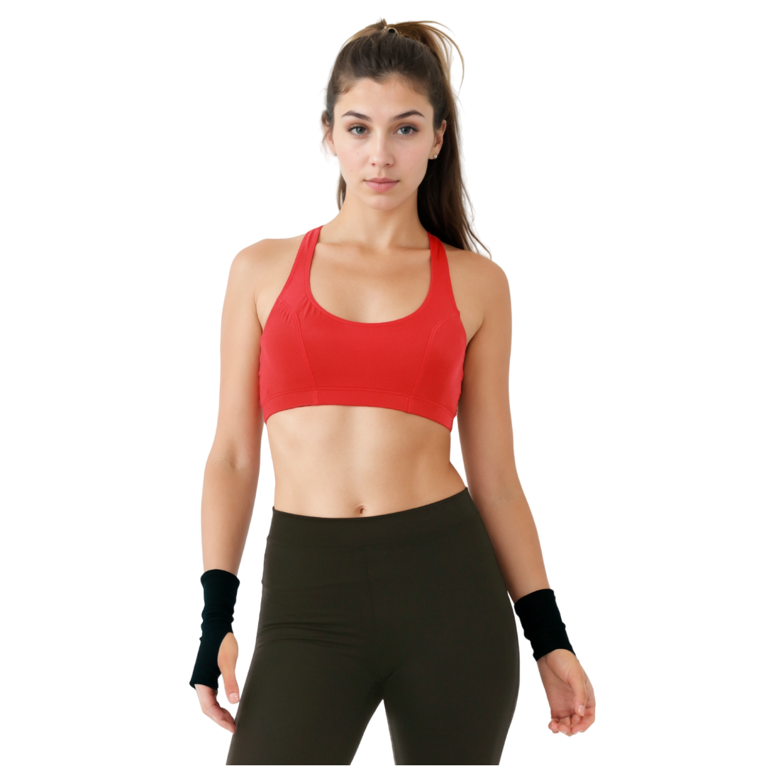 InstantFigure Activewear Compression Racer Back Sports Bra AWT019 by InstantFigure - InstaSlim - InstantRecoveryMD