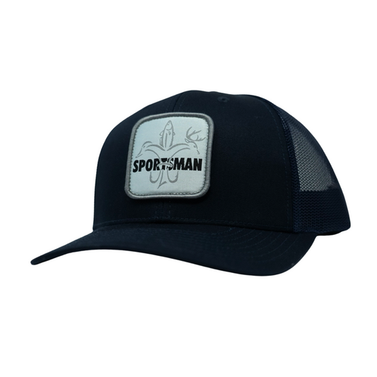 Logo Patch Sportsman Fishing Hat - Navy by Sportsman Gear