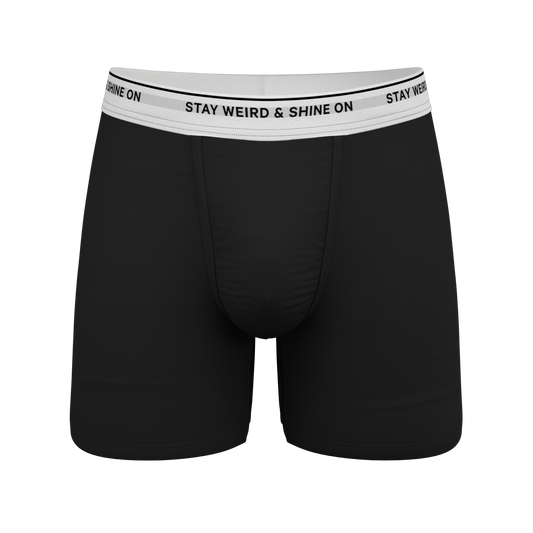 The Anthem | Black Shinesty Ball Hammock® Pouch Underwear by Shinesty