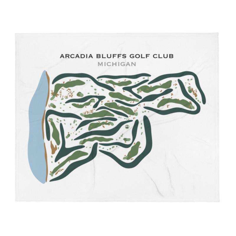 Arcadia Bluffs Golf Club, Michigan - Printed Golf Courses by Golf Course Prints