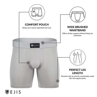 Sweat Proof Men's Boxer Briefs with Pouch by Ejis