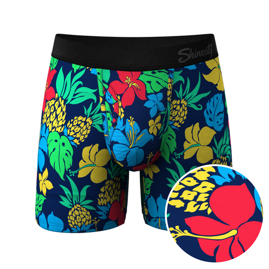 The Big Kahunas | Hawaiian Ball Hammock® Pouch Underwear With Fly by Shinesty