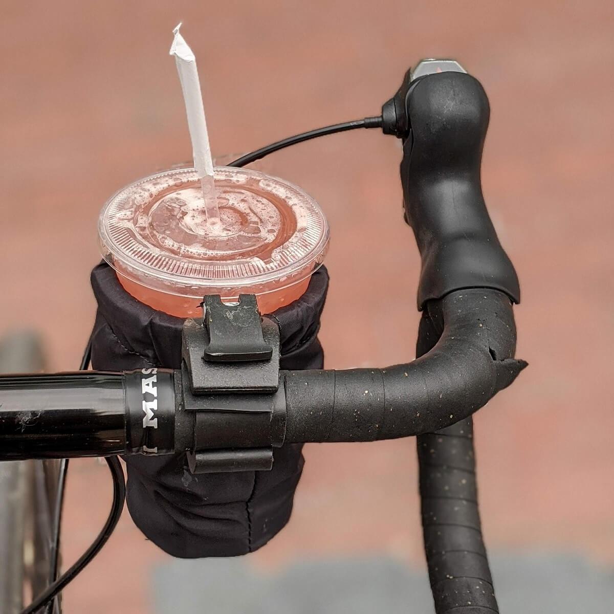 Double Black Diamond | Shock-Absorbing Bike Cup Holder by HandleStash