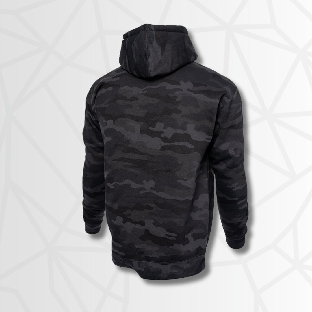 Camo Hoodie (Black) by RiNo APPAREL