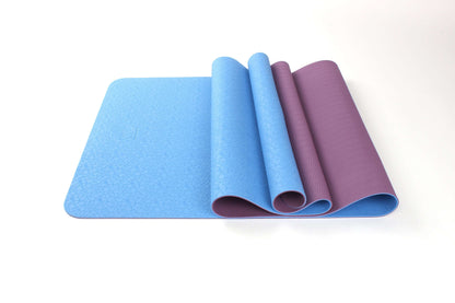 2-Tone TPE Premium Yoga Mat by Jupiter Gear