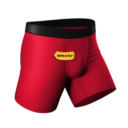 The Red Dress Effect | Red Ball Hammock® Pouch Underwear With Fly by Shinesty