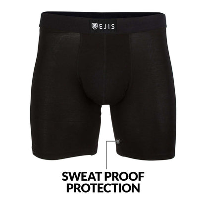 Sweat Proof Men's Boxer Briefs with Pouch by Ejis