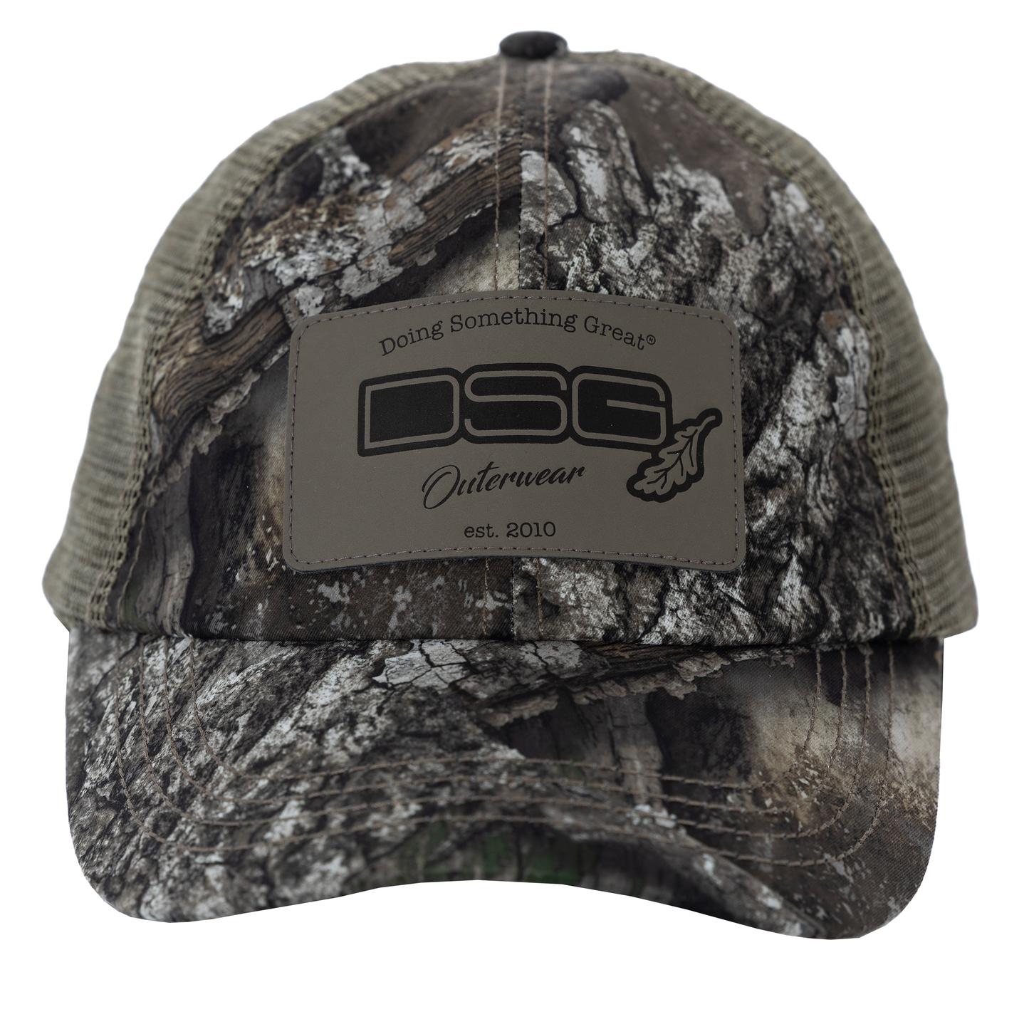 Camo Trucker Cap by DSG OUTERWEAR