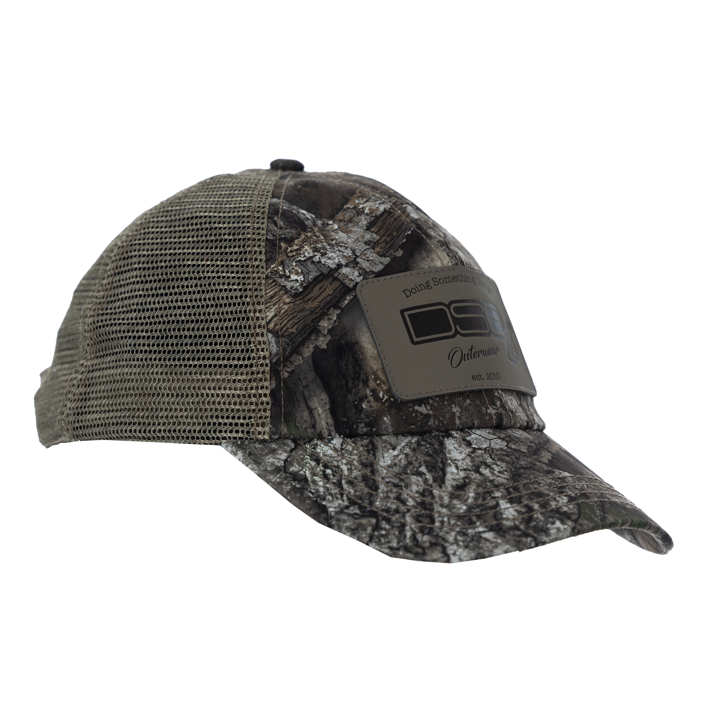 Camo Trucker Cap by DSG OUTERWEAR