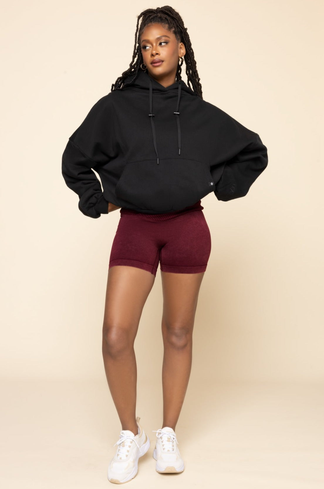 Pullover Cloud Hoodie - Black by POPFLEX®