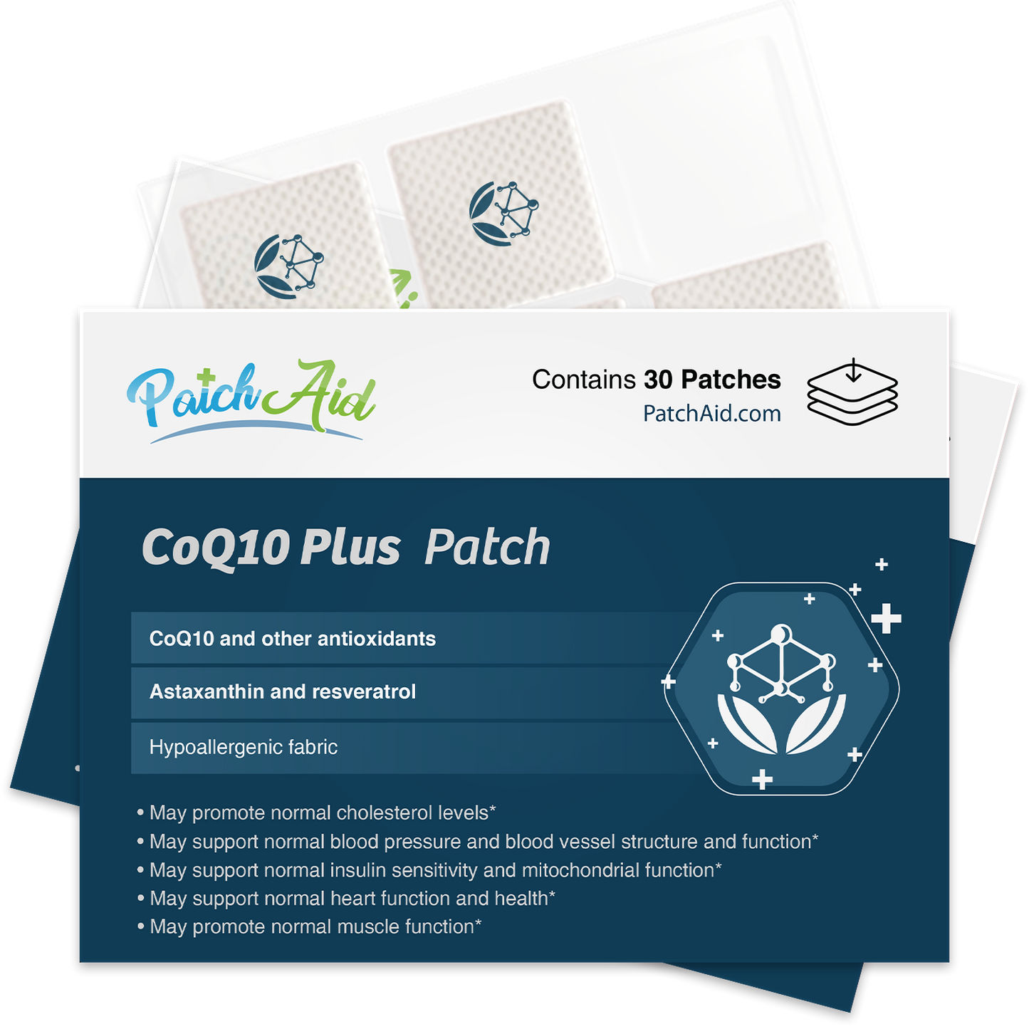 CoQ10 Plus Patch by PatchAid