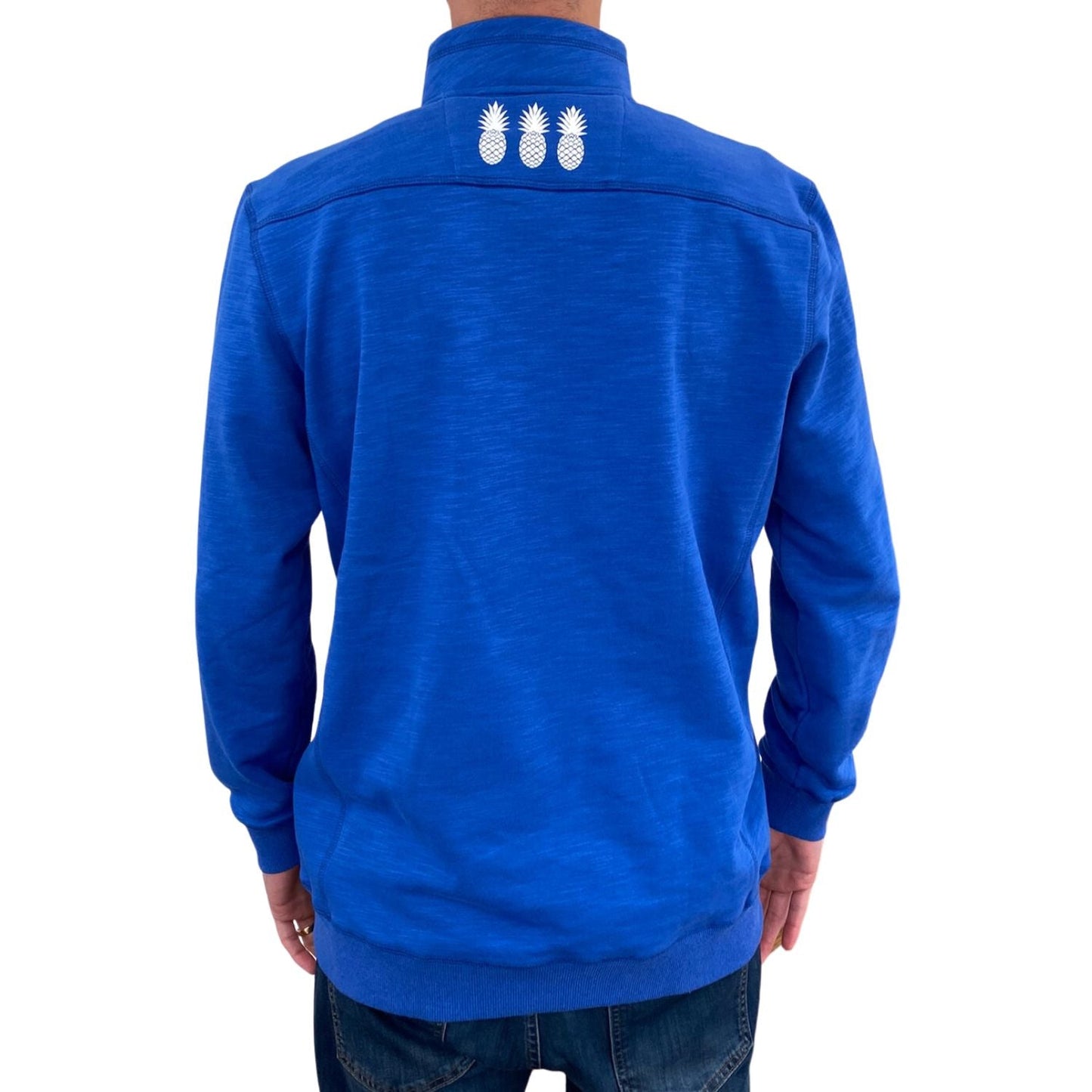 Country Club Blue Quarter Zip by Tropical Bros