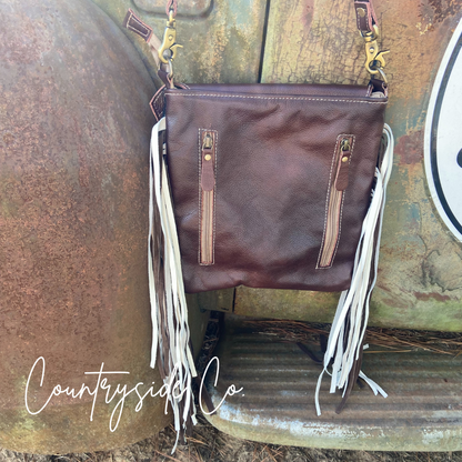 El Paso Tooled Leather Concealed Carry Bag by Countryside Co.