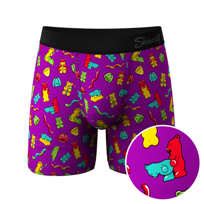 The Naughty Bears | Gummy Bear Ball Hammock® Pouch Underwear by Shinesty