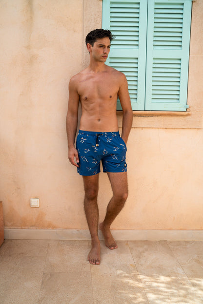 Caribbean Cove Shorts / Navy by East x East