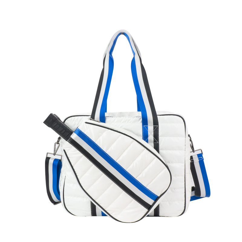 The Bennett | Pickleball Puffer Duffel Sport Bag | 5 Colors by Babs+Birdie