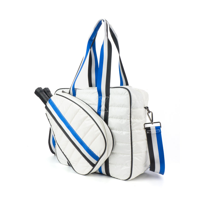 The Bennett | Pickleball Puffer Duffel Sport Bag | 5 Colors by Babs+Birdie