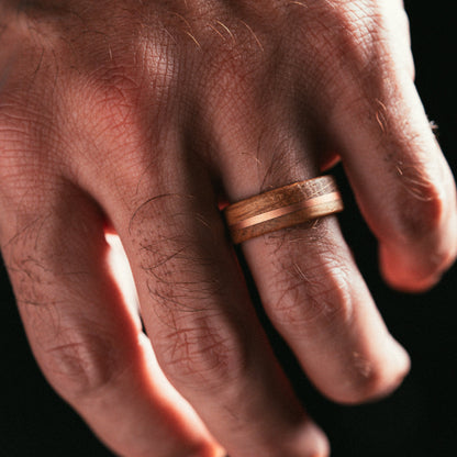 The “Whiskey Copper” Ring by Vintage Gentlemen