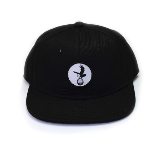 Flat Brim Hat - Black by Talon Golf