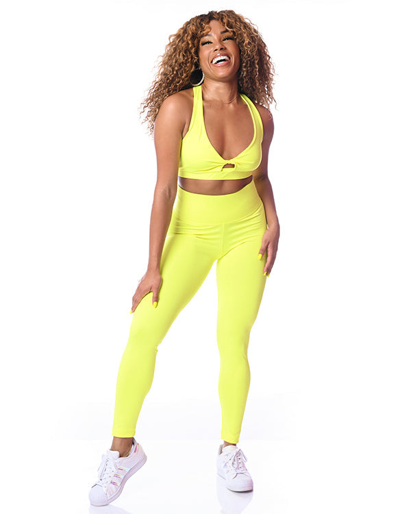 *Neon Vibes* (Dream Active Sports Bra) by Guilty Love Club