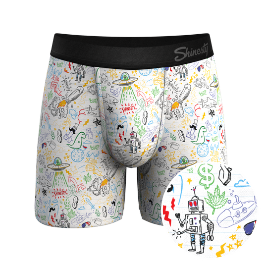 The Daily Detention | Doodle Ball Hammock® Pouch Underwear by Shinesty