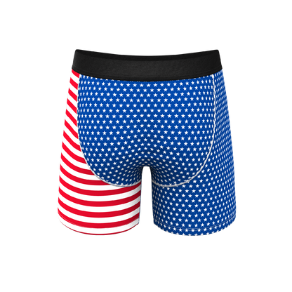 The Ellis Island | USA Flag Ball Hammock® Pouch Underwear by Shinesty