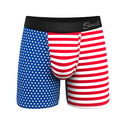The Ellis Island | USA Flag Ball Hammock® Pouch Underwear by Shinesty