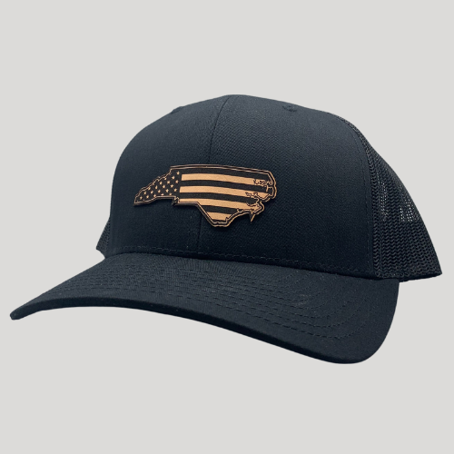 North Carolina Flag Hat by 208 Tees