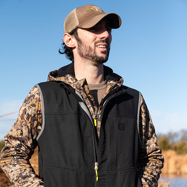 Flyway Vest | Mens - Black River by Gator Waders