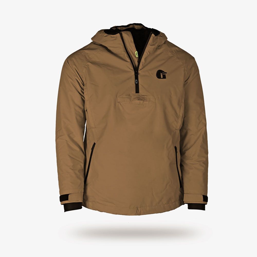 Waterproof 1/2 Zip Bog Hoodie | Mens - Dirt by Gator Waders