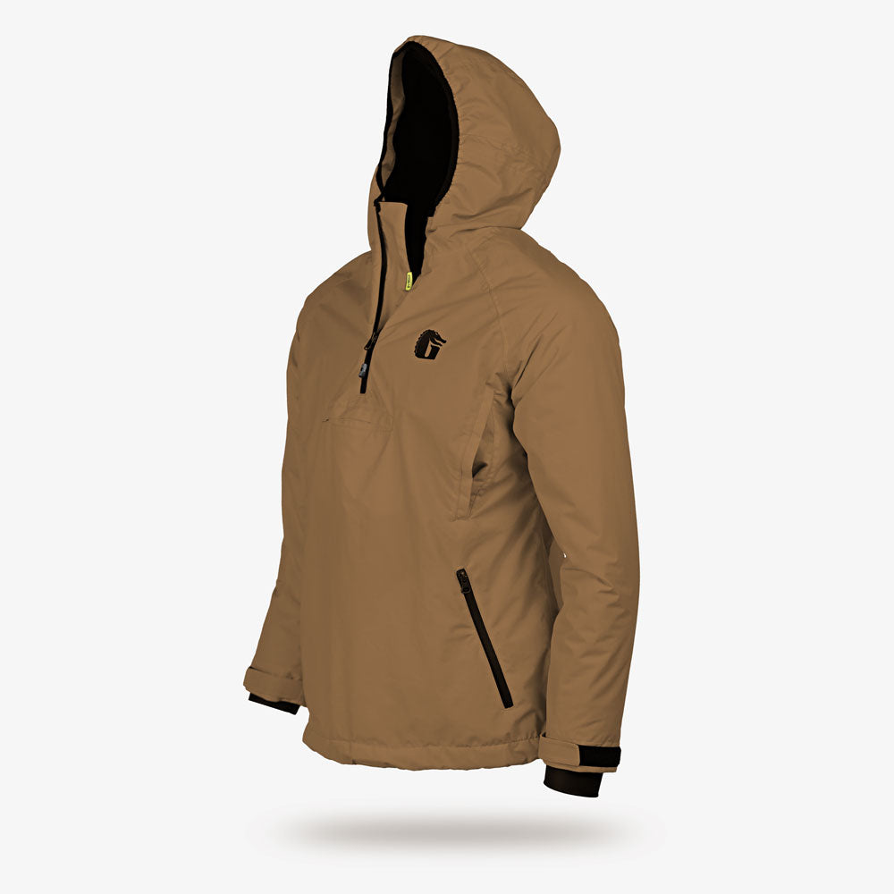 Waterproof 1/2 Zip Bog Hoodie | Mens - Dirt by Gator Waders