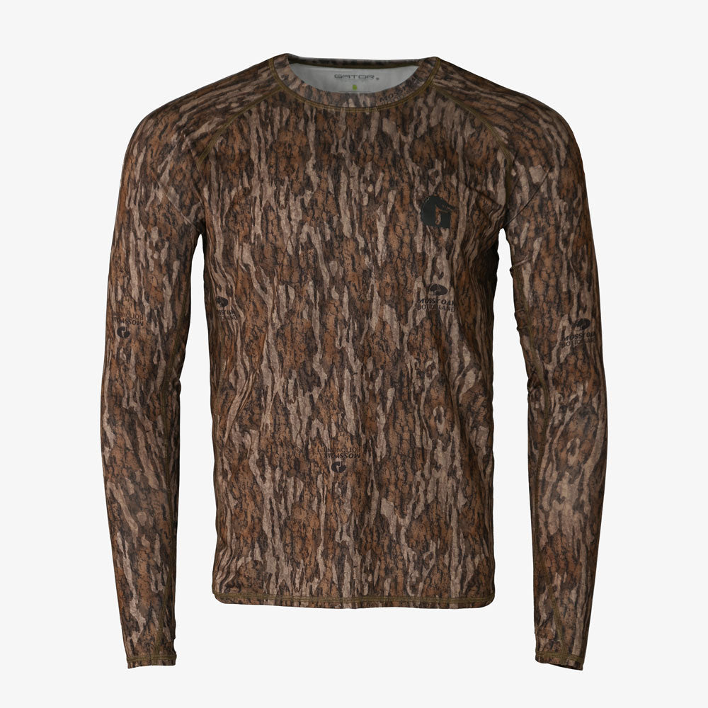 Performance Shirt | Mens - Mossy Oak Bottomland by Gator Waders