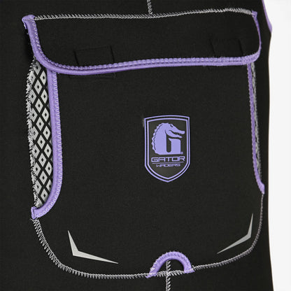 Retro Waders | Womens - Black/Purple by Gator Waders