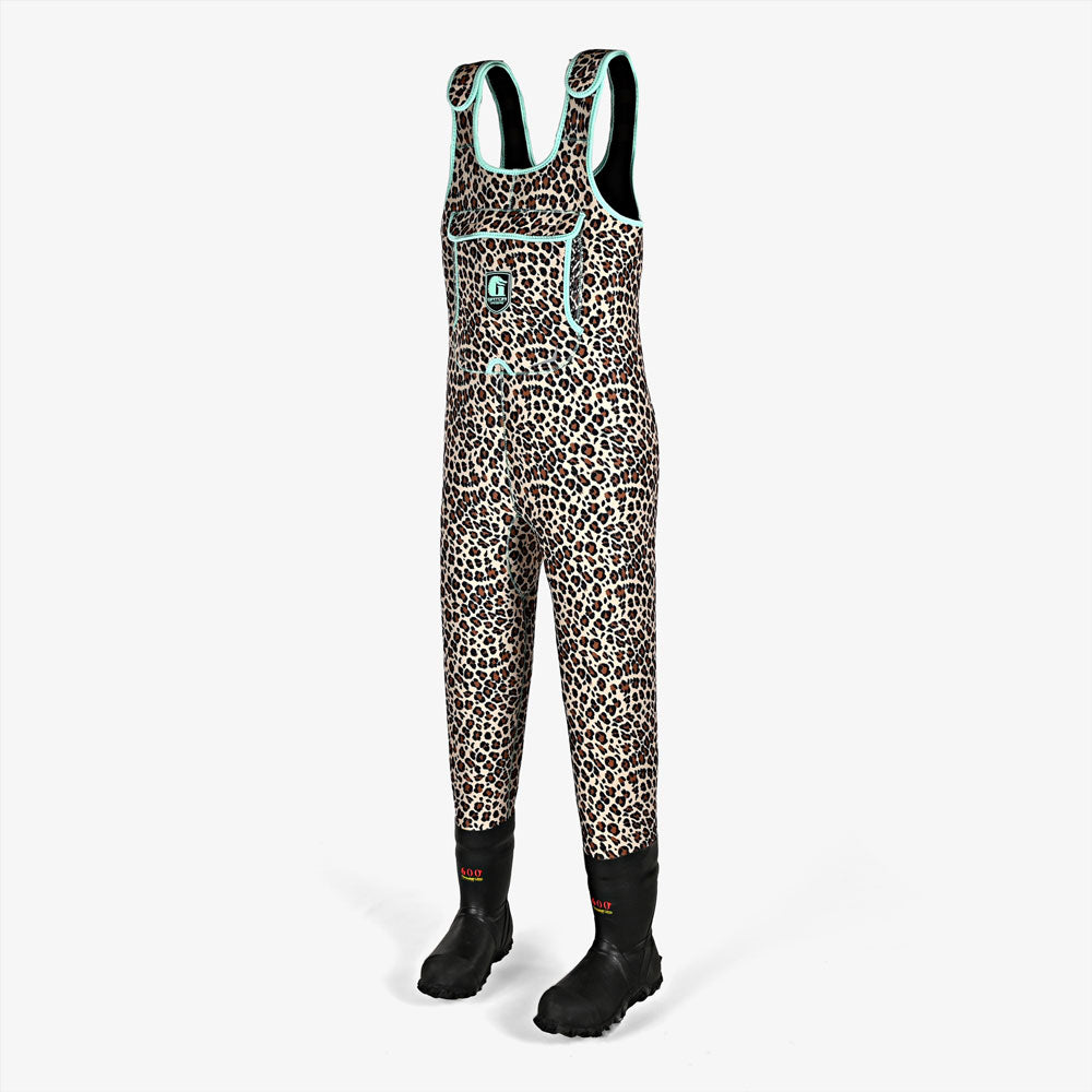 Retro Waders | Womens - Leopard by Gator Waders