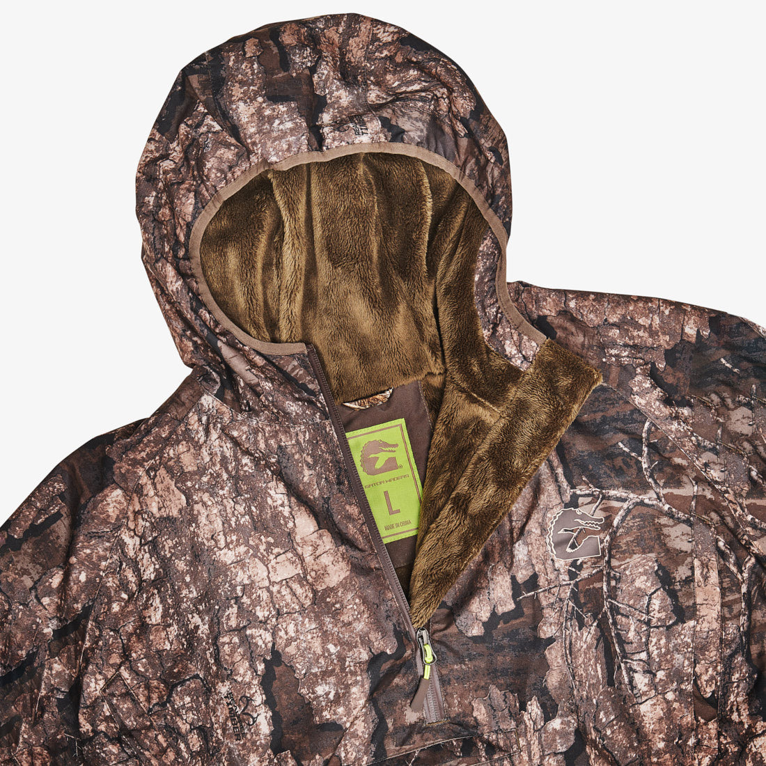 Waterproof 1/2 Zip Bog Hoodie | Mens - Realtree Timber by Gator Waders