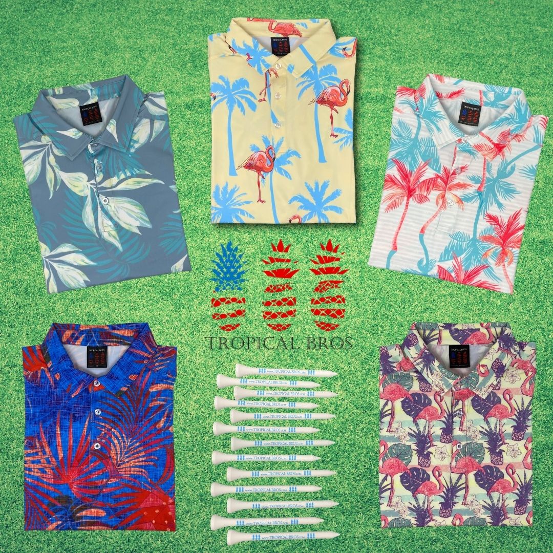 The Dad Bod Everyday Polo by Tropical Bros