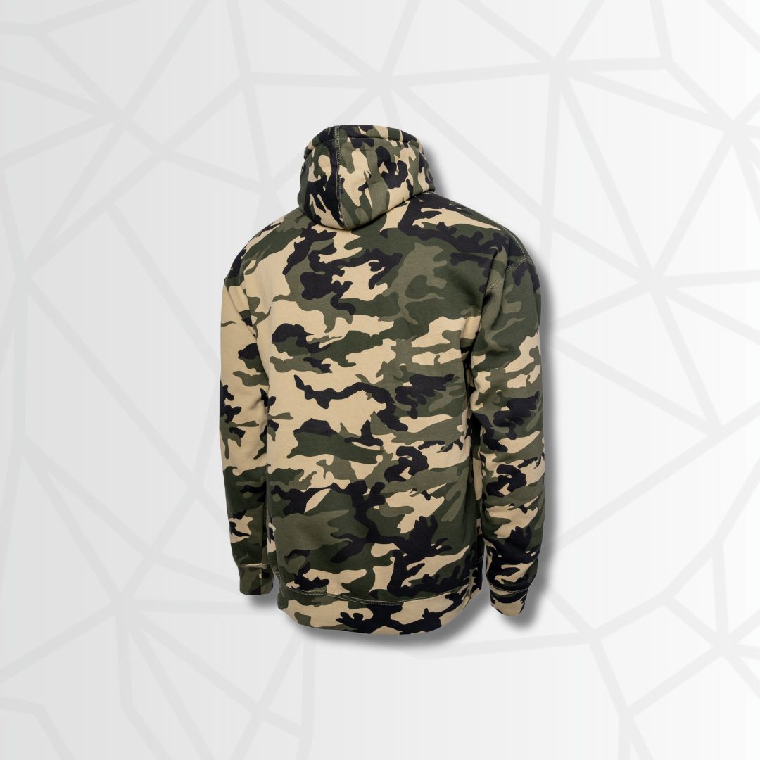 Camo Hoodie (Green) by RiNo APPAREL