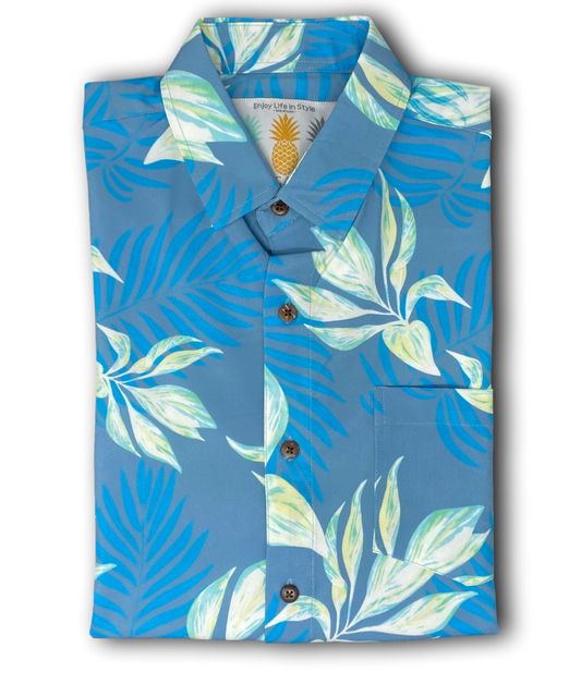 Super Stretch - The "Dad Bod" Hawaiian Shirt by Tropical Bros