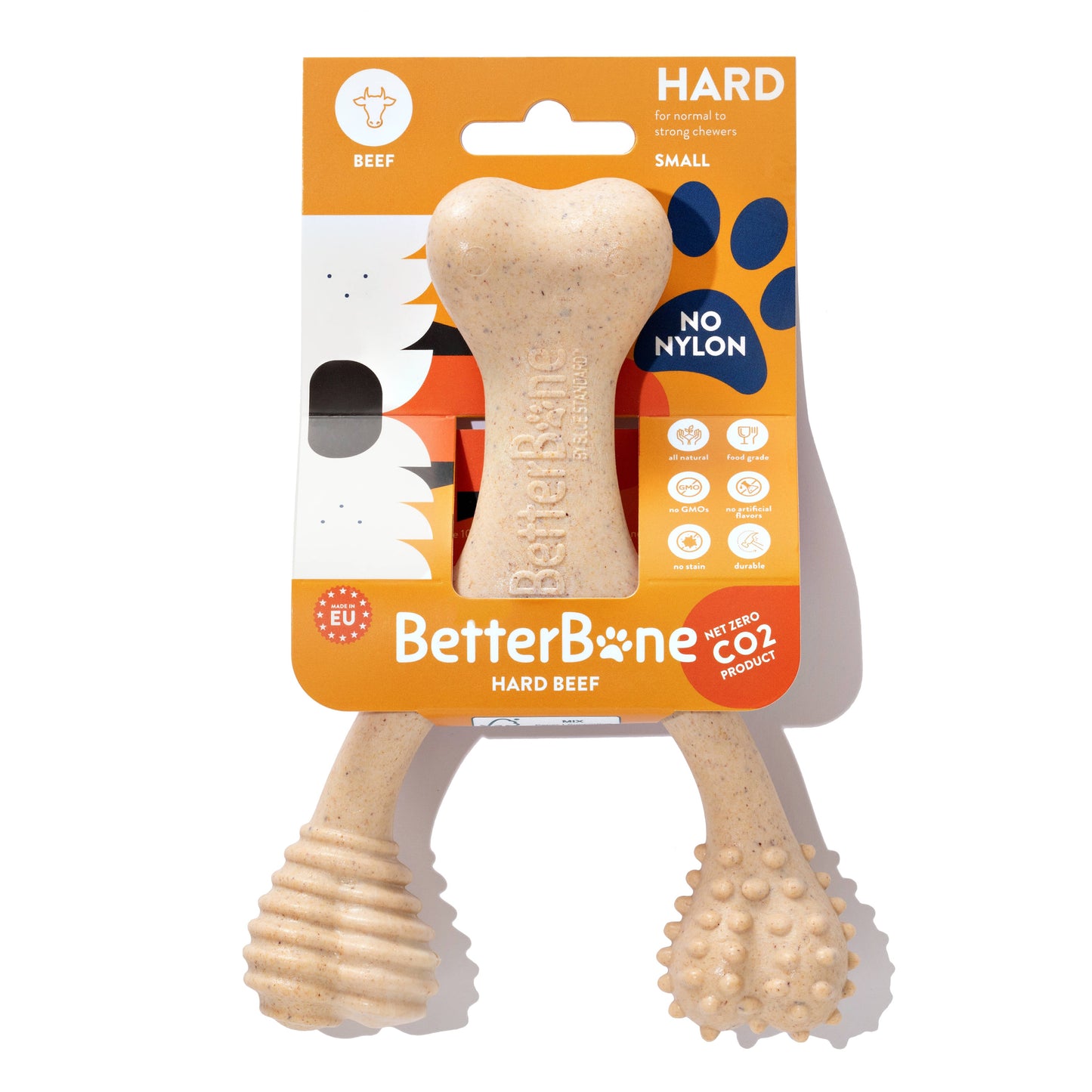 BetterBone Hard Density- Tough, SUPER Durable All-Natural, Dog Chews - For Aggressive Chewers. by BetterBone  All Natural Eco-Friendly Dog Chews & Bones