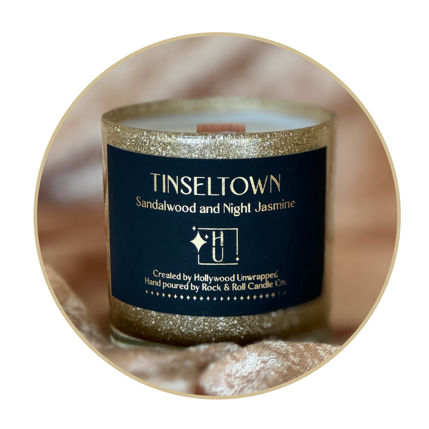 TINSELTOWN by Rock & Roll Candle Co.