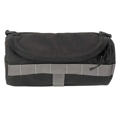 Handlebar Bag - Black & Green Burrito by HandleStash