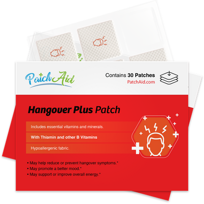 Hangover Plus Vitamin Patch by PatchAid